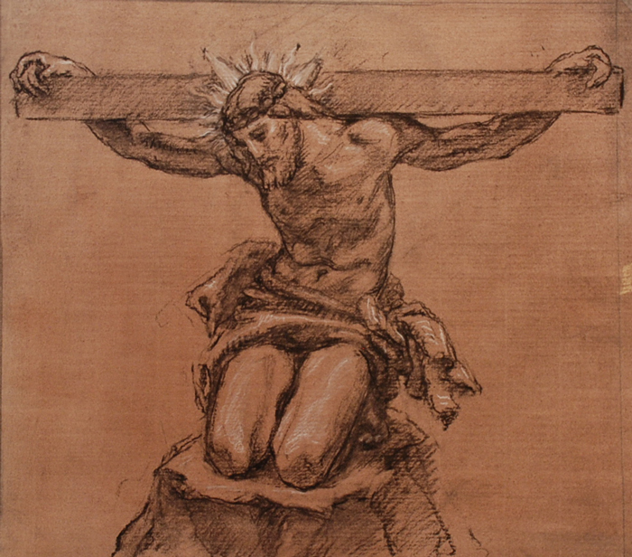 Christ for altar study by Cody Swanson