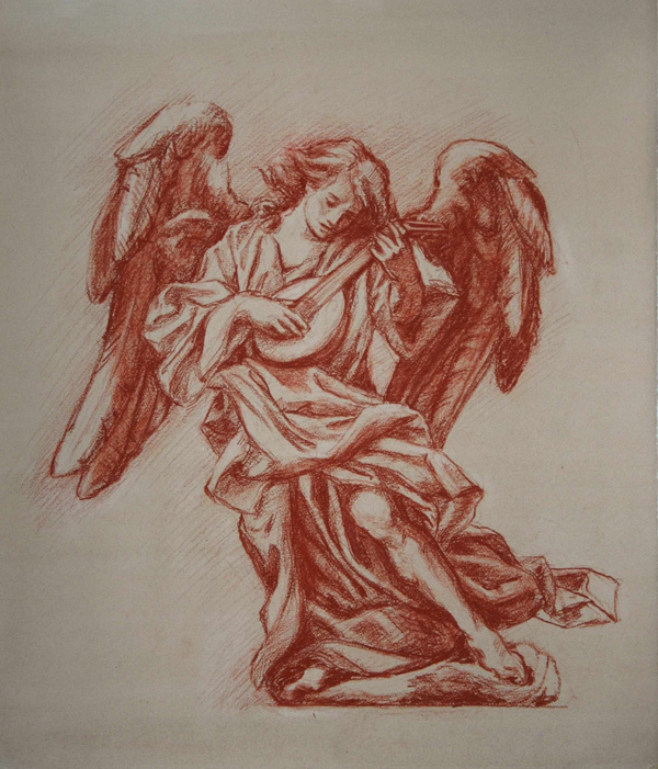Angel with Lute