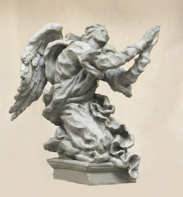 Baldacchino Angel sketch