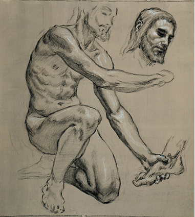 Christ figure study by Cody Swanson