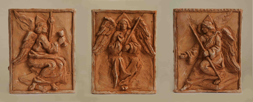 Altar study of Trinity